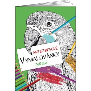 omalovánky OM 87 A4 - Omalovánky Antistres zvířata A4