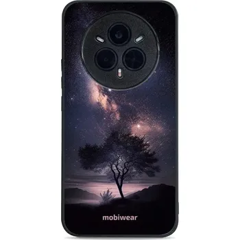 Pouzdro na mobilní telefon Lesklý kryt Mobiwear Glossy - Realme 14 Pro 5G - G005G Strom s galaxií (Prémiové lesklé pouzdro, obal, kryt Mobiwear Glossy na mobil Realme 14 Pro 5G - G005G Strom s galaxií, materiál Plast + TPU silikon - krytí po všech stranách, neošoupatelný potisk,)