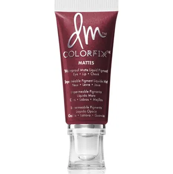 Rozjasňovač Danessa Myricks Beauty Colorfix Mattes multifunkční líčidlo pro oči, rty a tvář odstín Plum Wine 10 ml