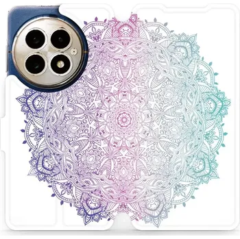 Pouzdro na mobilní telefon Flipové pouzdro Mobiwear - OnePlus 13 - M008S Mandala (Knížkové flip pouzdro, obal, kryt na mobil OnePlus 13 - M008S Mandala, materiál Umělá kůže + TPU - ochrana 360°, stojánek, silikonová vanička, magnetické zavírání)