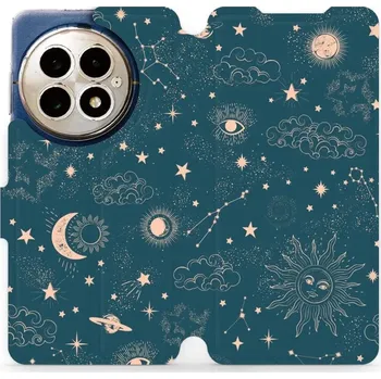 Pouzdro na mobilní telefon Flipové pouzdro Mobiwear - OnePlus 13 - VP14S Magický vesmír (Knížkové flip pouzdro, obal, kryt na mobil OnePlus 13 - VP14S Magický vesmír, materiál Umělá kůže + TPU - ochrana 360°, stojánek, silikonová vanička, magnetické zavírání)