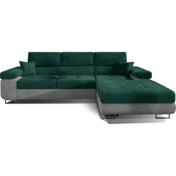 Sedací souprava Rohová sedací souprava pravá pro každodenní spaní s mechanismem rozkládání typu delfín a úložným prostorem na lůžkoviny Armando - ELTAP paros 05, kronos 19 280x70 cm