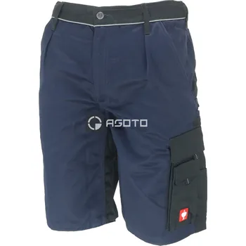 Pánské kraťasy Engelbert Strauss modré pánské pracovní kraťasy 54