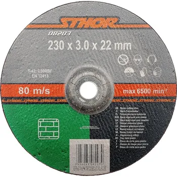 Sada nářadí Kotouč na kámen 230 x 22 x 3,0 mm řezný