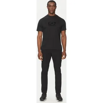 EA7 Emporio Armani T-Shirt 7M000092 AF13870 UC001 Černá Regular Fit XXL