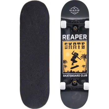 Skateboard Skateboard Reaper INVASION UNI Černá, Žlutá, Šedá