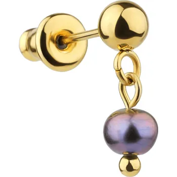 Náušnice Náušnice s černou perlou