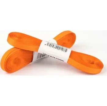 Stuha Stuha text.10m/6mm oranž.TAFTOVÁ