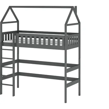 Postel Legno Dětská patrová postel Otto grafit Rozměr (cm): 80x160