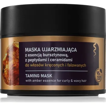 Vlasová regenerace Farmona Jantar Amber Essence maska na vlasy pro vlnité a kudrnaté vlasy 200 ml