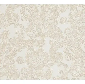 Tapeta Vliesová tapeta na zeď béžová ornamentální vinylová 10 m italský glamour styl