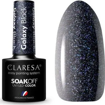 Lak na nehty Gel lak CLARESA Galaxy Black 5ml