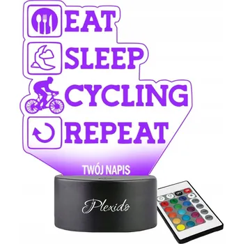 Lampička Noční lampa Plexido vícebarevná