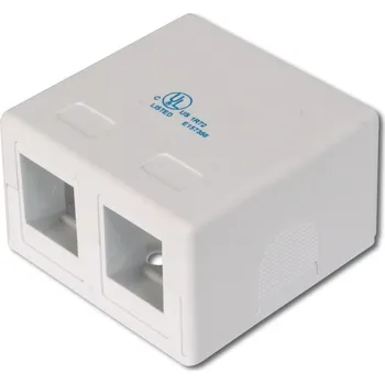 Rozvaděč Digitus AT-AG 302A-WH zásuvková krabička RJ-45 Bílá