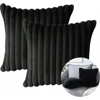 Polštář 2 KS POVLEČENÍ NA POLŠTÁŘ 50X50 CM DEKORATIVNÍ POVLEČENÍ NA POLŠTÁŘ SOFA OBÝVACÍ POKOJ