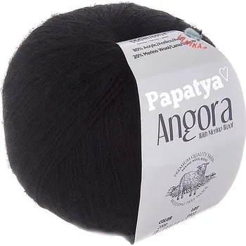 Galanterie Příze Angora Merino, 2000, černá