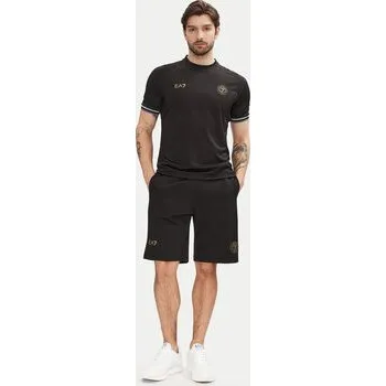 EA7 Emporio Armani T-Shirt 7M000256 AF13537 UC001 Černá Regular Fit M