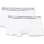 Pánské boxerky Sloggi hipster bílé, 2ks Velikost: XL
