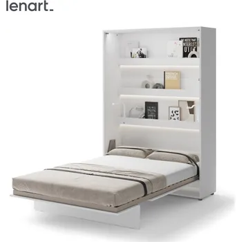 Postel Dig-net nábytek Sklápěcí postel Lenart BED CONCEPT BC-01 bílá | 140 x 200 cm