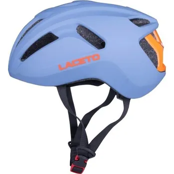 Cyklistická přilba Silniční cyklistická helma Laceto CAMINO S Modrá, Oranžová