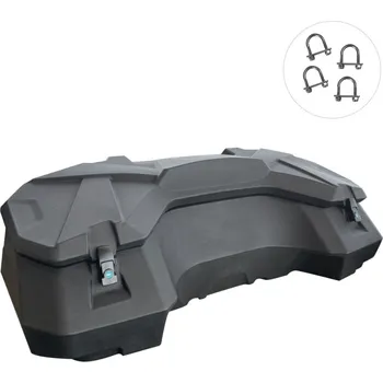 Zavazadlo na motocykl Zadní plastový box Shark AX92 na Goes Terrox 400/500 prodloužená verze