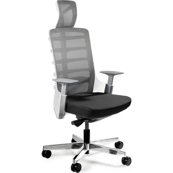 Jídelní židle Křeslo Spinelly - Unique Bílá / Látka BL418 Black 70x118 cm