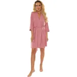 Dámský župan DE LAFENSE 871 VISA růžová L 0