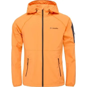 Pánská softshellová bunda Pánská softshelová bunda Columbia TALL HEIGHTS II HOODED SOFTSHELL L Oranžová, Tmavě šedá