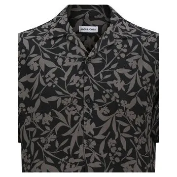 Pánská košile Jack & Jones Košile Jeff 12269001 Šedá Relaxed Fit 140