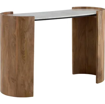 Toaletní stolek Jotex Bílý mramorový toaletní stolek ILSE 120 x 45 cm