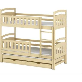 Postel Legno Dětská patrová postel Bára borovice Rozměr (cm): 90x200