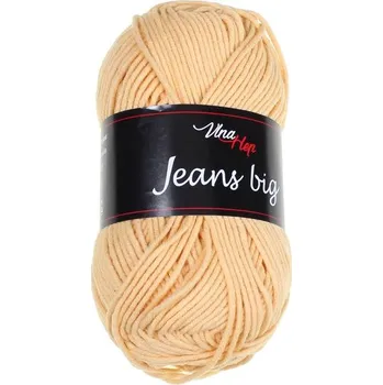 Příze Jeans Big, 8191, světle okrová