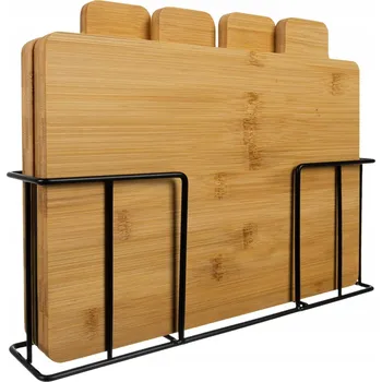 Kuchyňské prkénko Krájecí prkénko Interlook dřevěné 4 ks