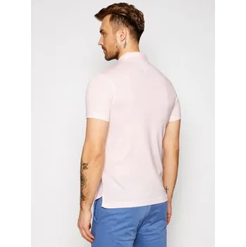 Pánské oblečení Tommy Hilfiger Polokošile 1985 MW0MW17771 Růžová Slim Fit XL