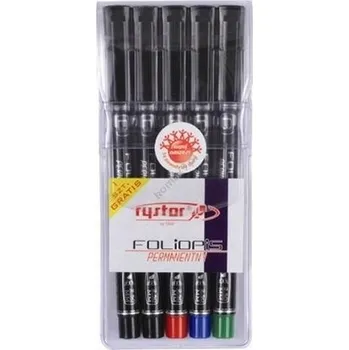 Permanentní popisovač vícebarevný Rystor 5 ks