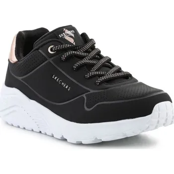 Chlapecké tenisky Skechers Uno Lite Metallic Mode Jr 310384L-BLK EU 36,5