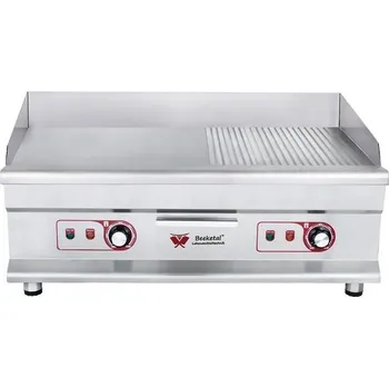 Kuchyňský gril Grilovací deska 1/3 2/3 75 cm 2×230V