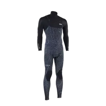 Neoprenový oblek neopren ION Seek Core 5/4 Front Zip men distorted-black velikost neoprenů a trapézů 52/L