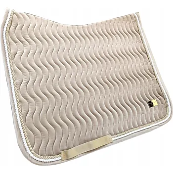 Horss Velvet Waves - podsedlová dečka drezurní pro koně - Béžová