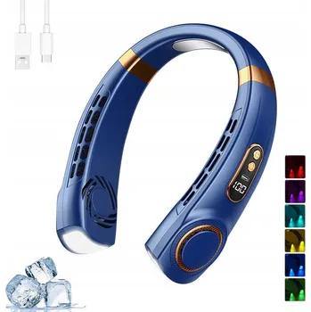 Vzduchotechnika Mini ventilátor Kempingový ventilátor modrý