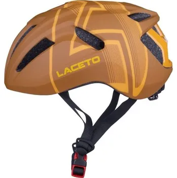 Cyklistická přilba Silniční cyklistická helma Laceto CAMINO S Hnědá, Oranžová