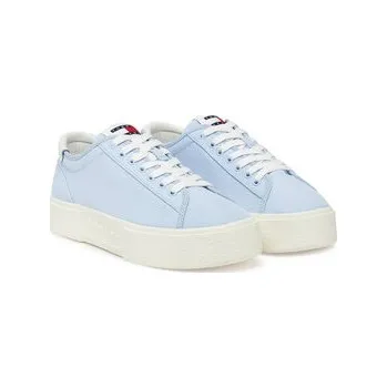 Dámské tenisky Tommy Jeans Sneakersy Tjw Flatform Canvas Sneaker EN0EN02792 Modrá 40