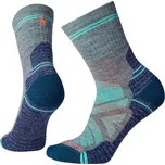 Dámské outdoorové ponožky Smartwool W HIKE LIGHT CUSHION MID CREW S Šedá, Mix