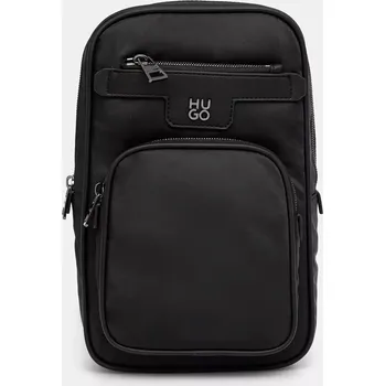 Sportovní batoh Batoh HUGO pánský, černá barva, malý, hladký, 50541943 99X, vel. ONE SIZE