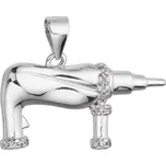 Stříbrný přívěsek vrtačka 14060.1 crystal