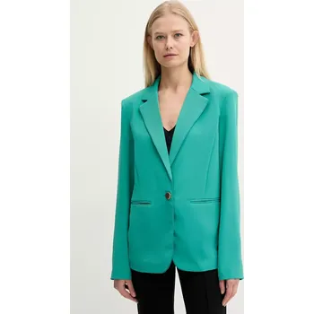Dámské sako Sako Fracomina FS25SJ3008W47601 tyrkysová 66X, vel. L