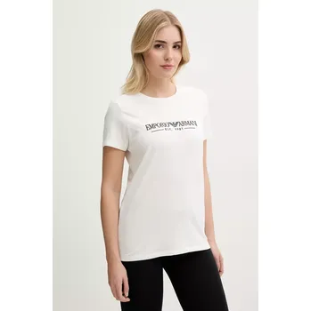 Pánské oblečení Tričko Emporio Armani Underwear EW000408.AF10881 béžová 01X, vel. XS