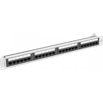 Patch panel Patch panel Lanberg PPUA-1024-S 24 portů šedý