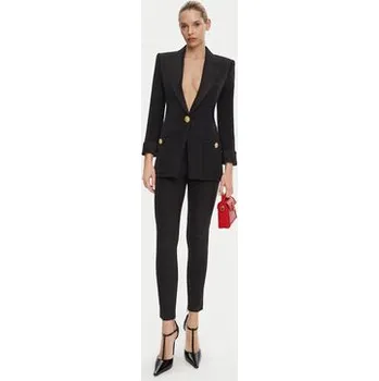 Dámské sako Balmain Sako DF1SE095ME54 Černá Regular Fit 40