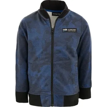 Chlapecké oblečení Dětská mikina ALPINE PRO IMEVO 140/146 Tmavě modrá, Černá
